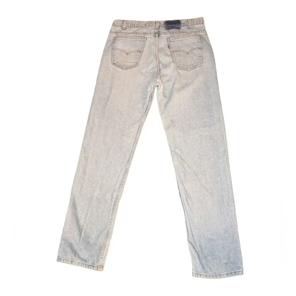 Levi's‎ vintage  505 orange tab light wash jeans size W 36 32L